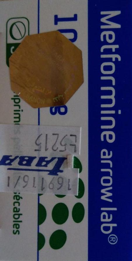 Metformine Arrow Lab 1g